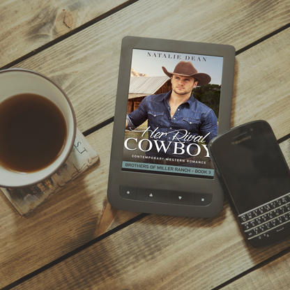 Her Rival Cowboy Brothers of Miller Ranch Book 3 by Natalie Dean Sweet contemporary western romance