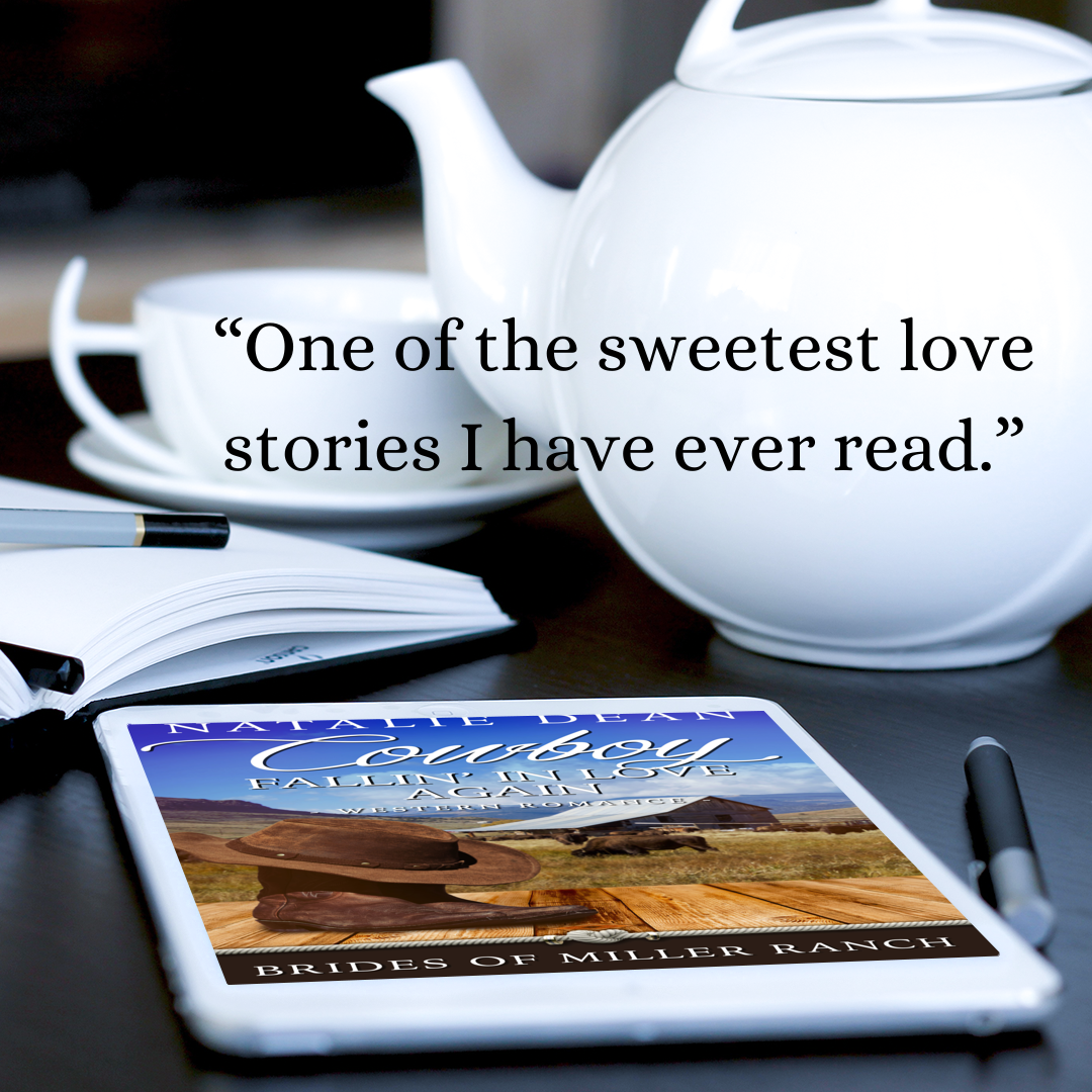 Cowboy Fallin' In Love Again Brides of Miller Ranch, N.M. Book 6 by Natalie Dean contemporary western romance